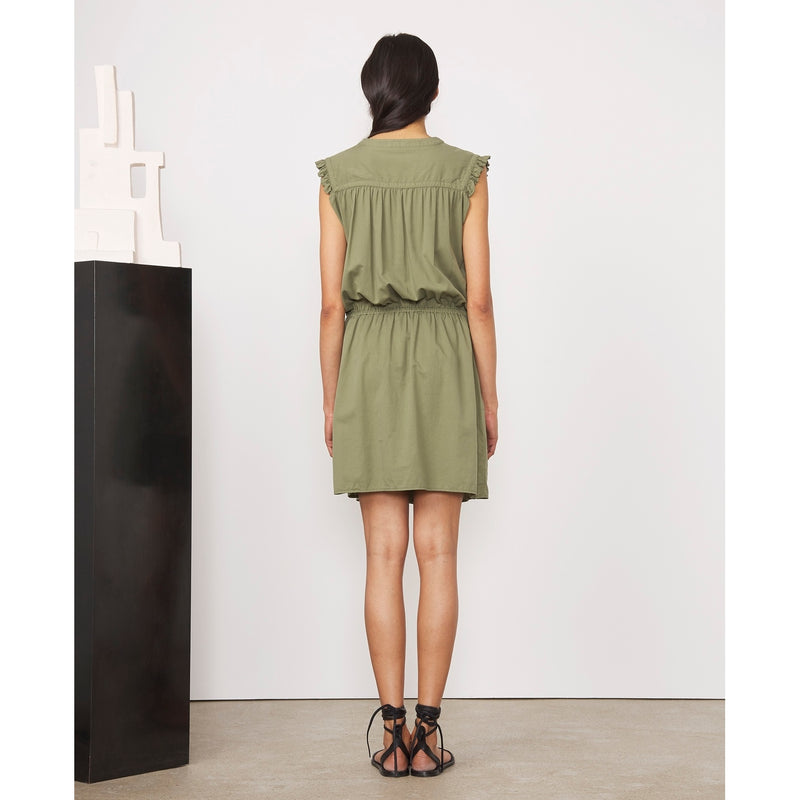Aude Dress - Burnt Olive - Women's
