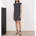 Aude Dress - Dark Navy - Women's