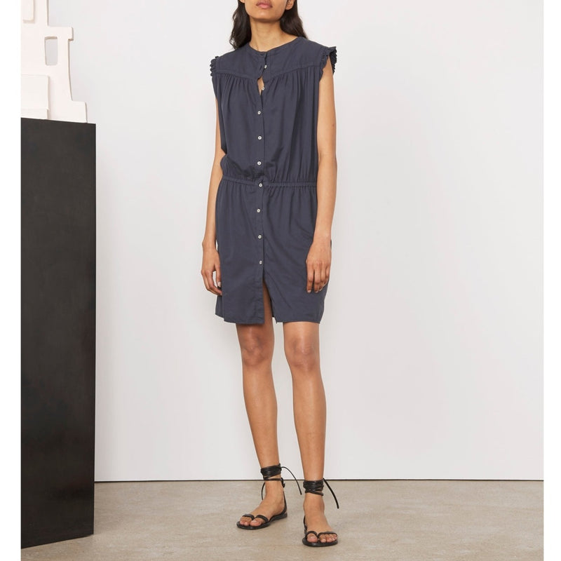 Aude Dress - Dark Navy - Women's