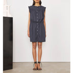 Aude Dress - Dark Navy - Women's