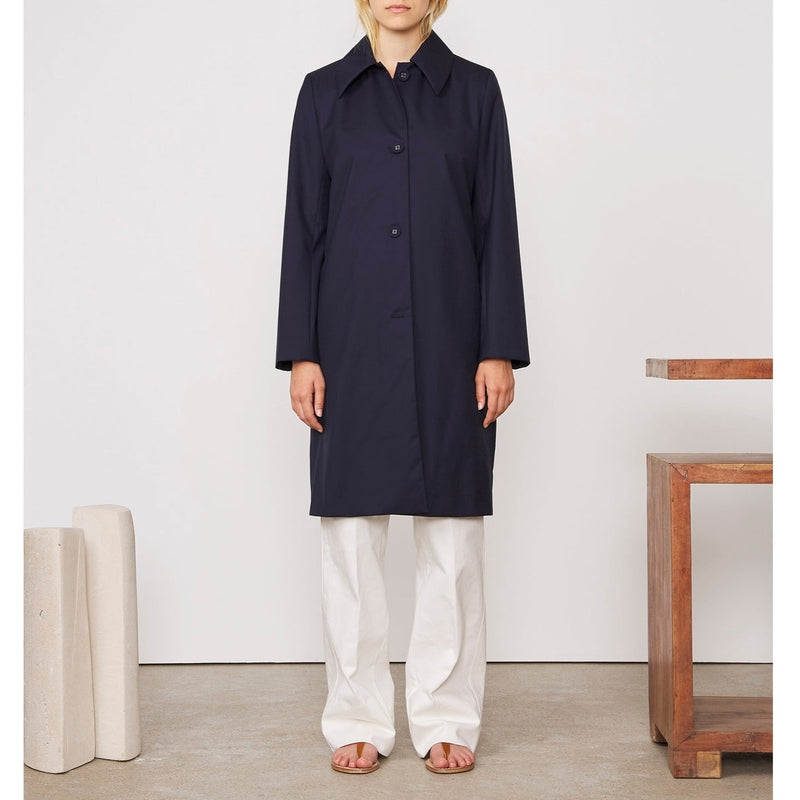Adelie Coat - Navy - Women's