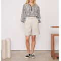 Eddy Shirt - Stone/Black - Women