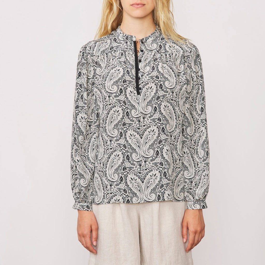 Eddy Shirt - Stone/Black - Women