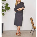 Marlene Skirt - Asphalt - Women's