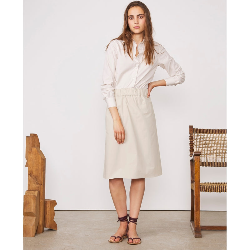 Falda Marlene - Crema - Mujer