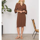 Marlene Skirt - Brown - Women's
