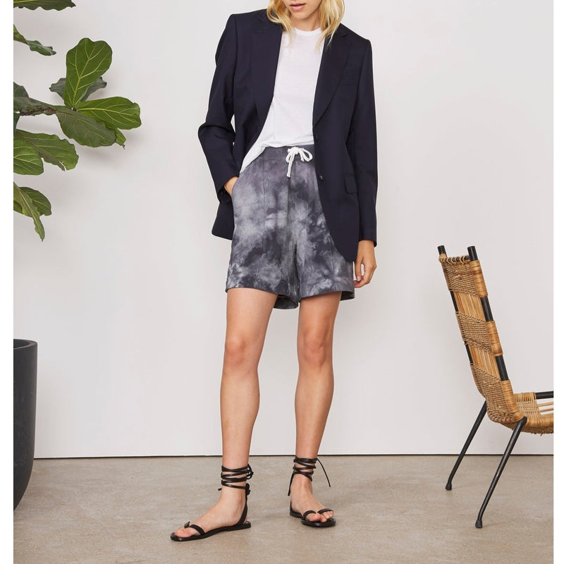 Shorts Manuela - Gris jaspeado/Asfalto - Mujer