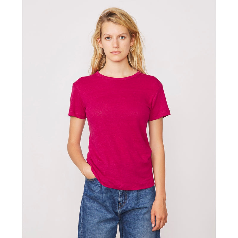 Lara T-Shirt - Camelia - Women's