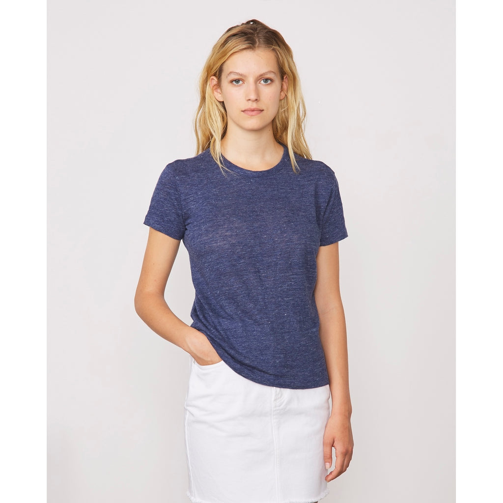 Camiseta Lara - Azul Jaspeado - Mujer