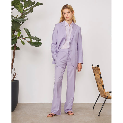 Tlg Veste Charlene 3Ppkt Piece Dye Wool - Parme