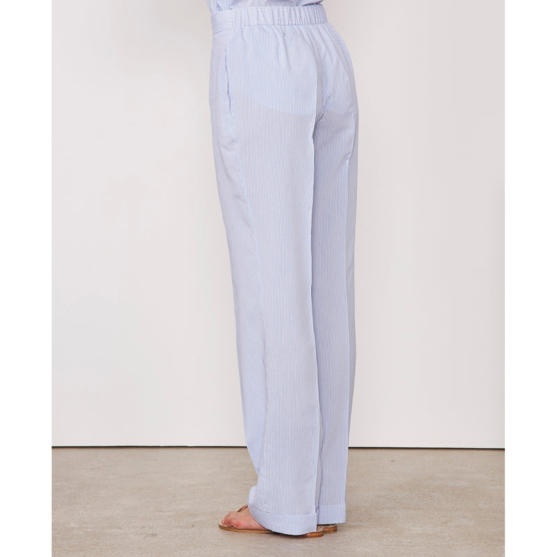 Pantalón Miranda - Blanco/Azul - Mujer