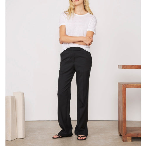 Tlg Pants Ilenia Pts Itl Fresco Wool - Black