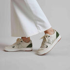 Ceiba Leather & PU Trainers - Women