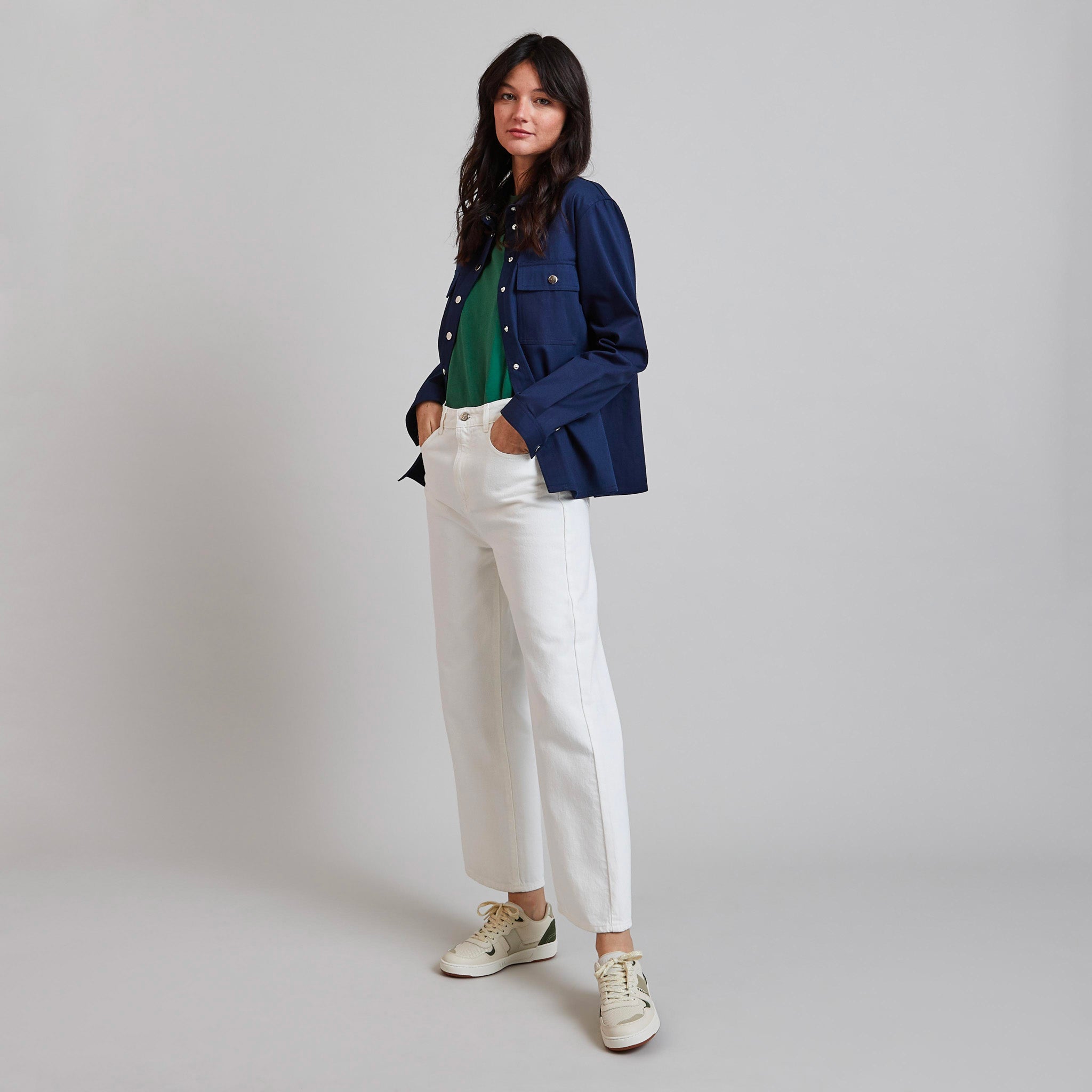Ceiba Leather & PU Trainers - Women