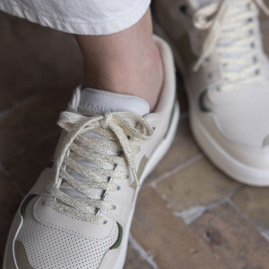 Ceiba Leather & PU Trainers - Women