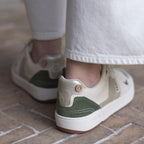 Ceiba Leather & PU Trainers - Women