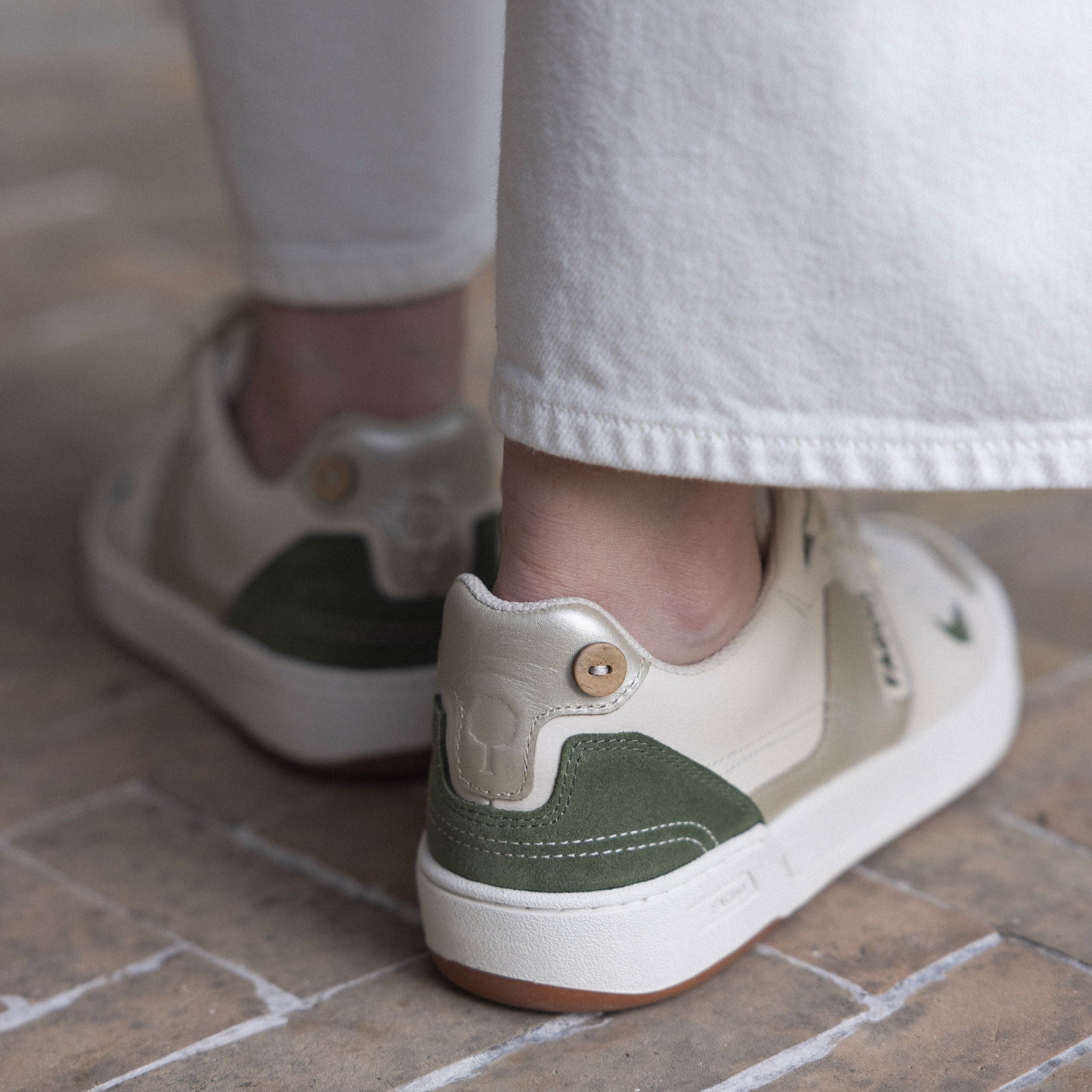 Ceiba Leather & PU Trainers - Women