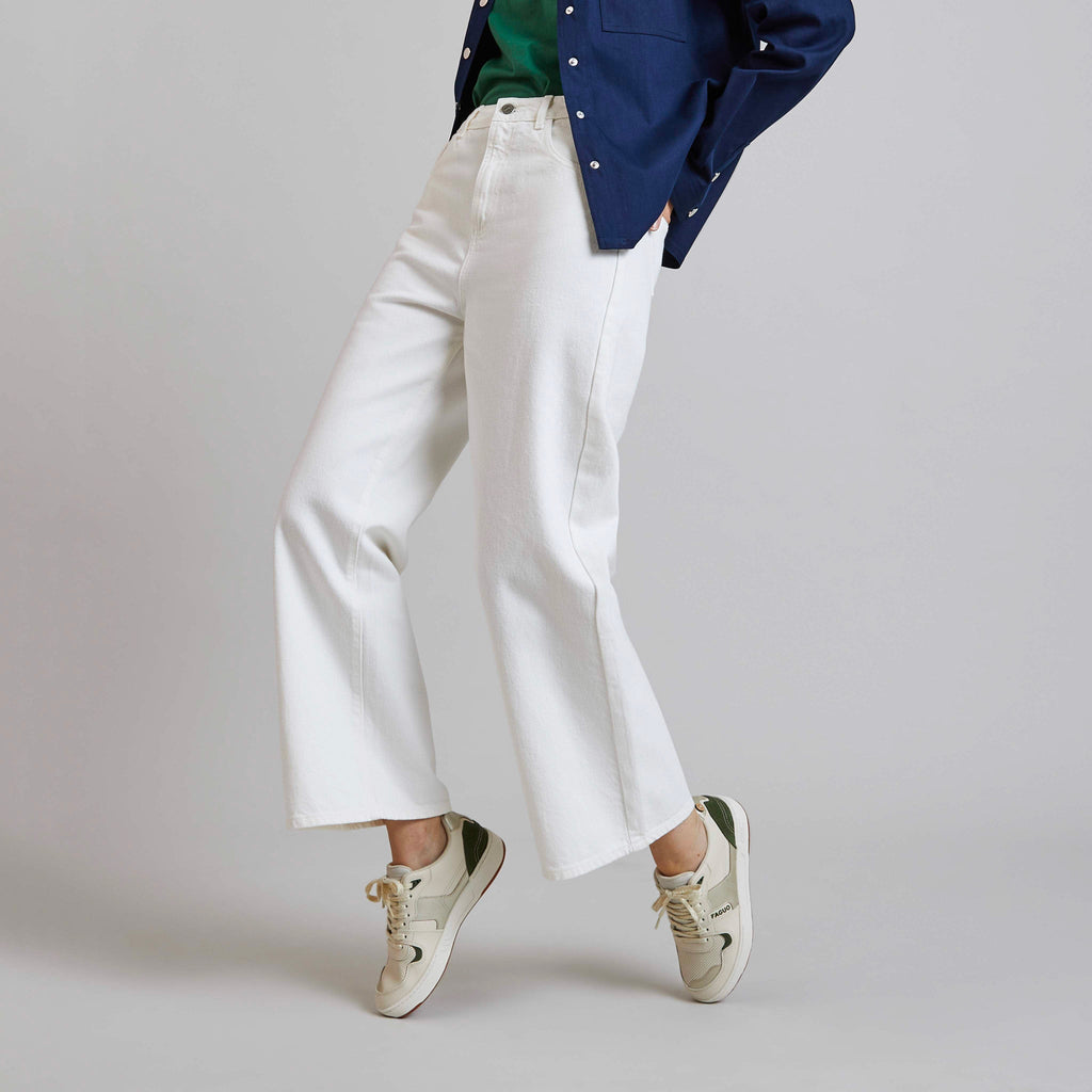 Ceiba Leather & PU Trainers - Women