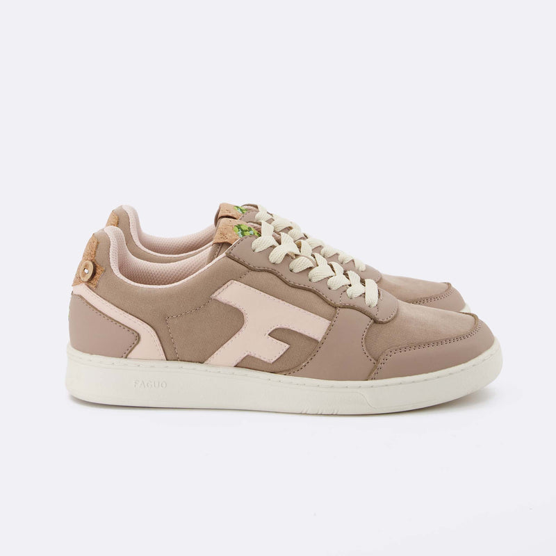 Faguo - Baskets Basses Hazel - Beige - Femme