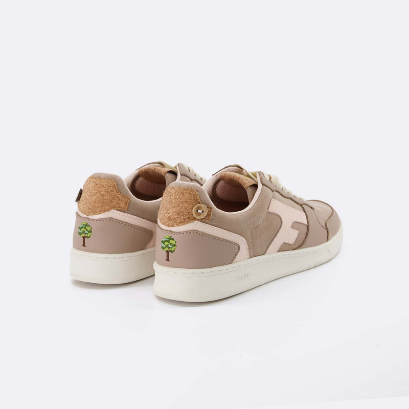 Faguo - Baskets Basses Hazel - Beige - Femme