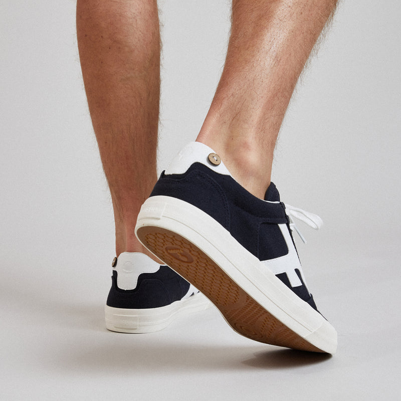 Tennis Basses Walnut - Bleu Marine - Homme