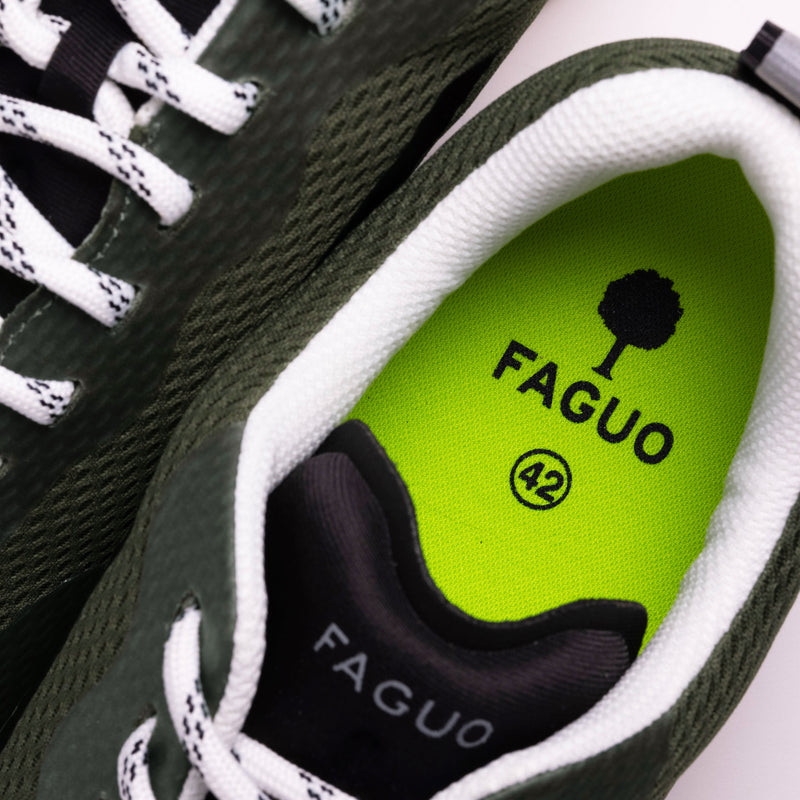 Faguo - Running Olive Tpu - Kaki - Homme