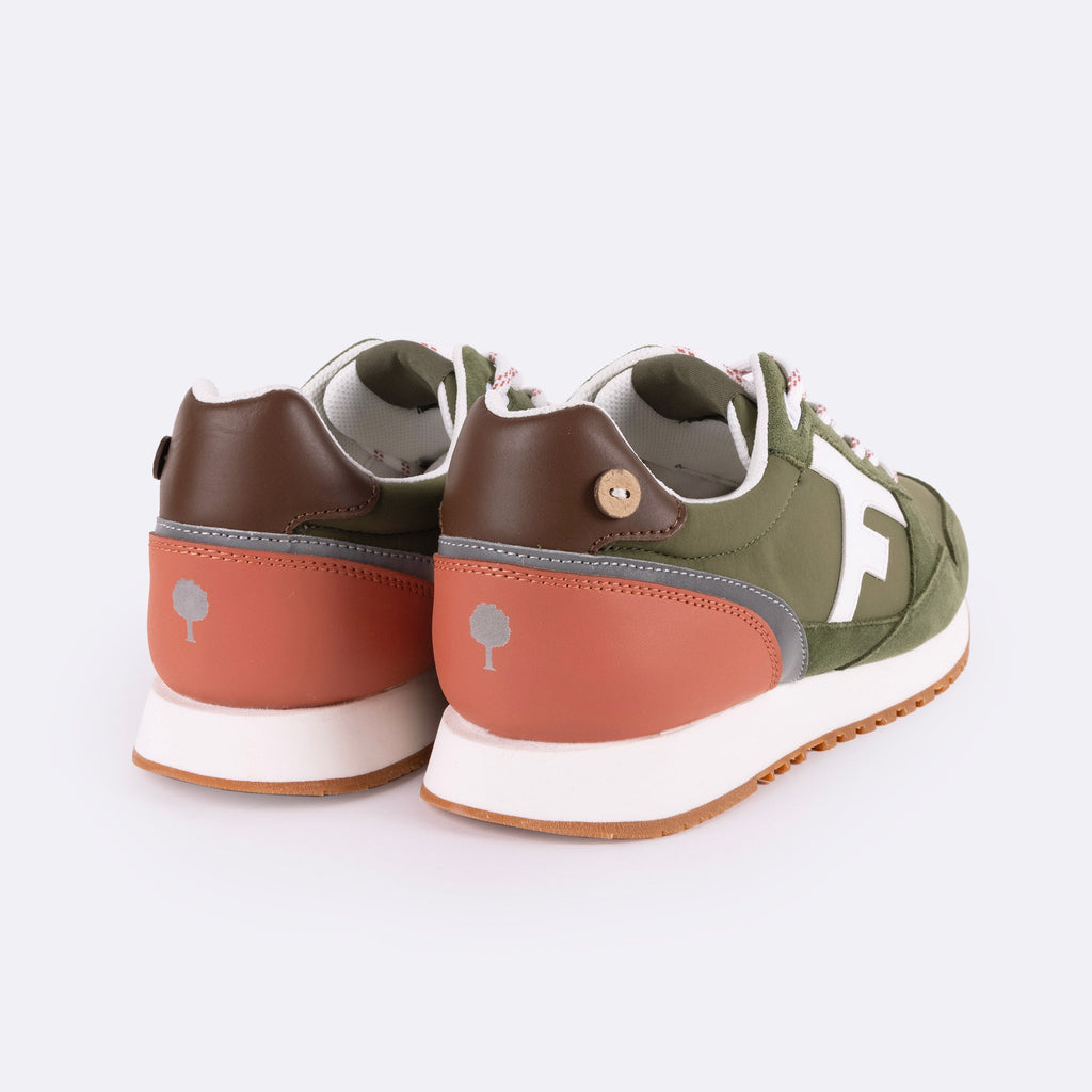 Runnings Kaki & Terracotta Elm - Mixte