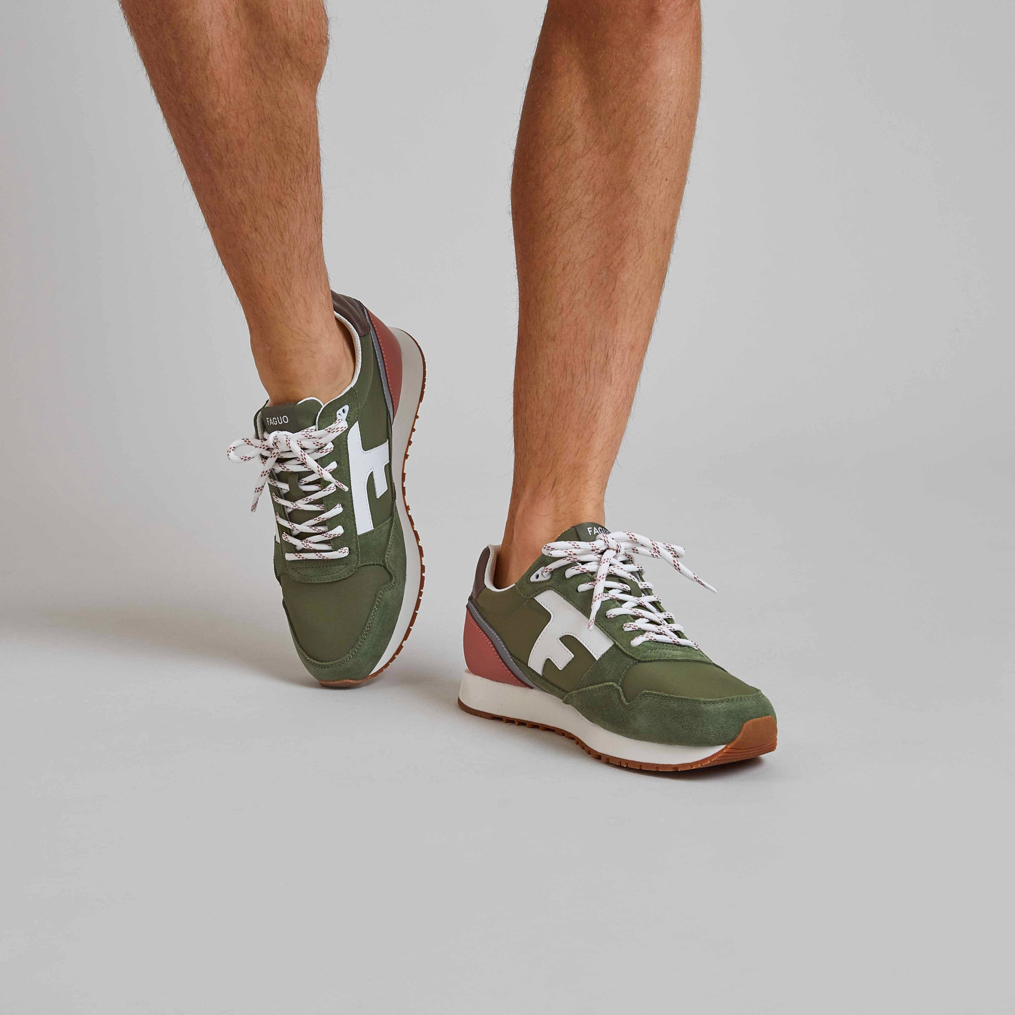 Runnings Kaki & Terracotta Elm - Mixte