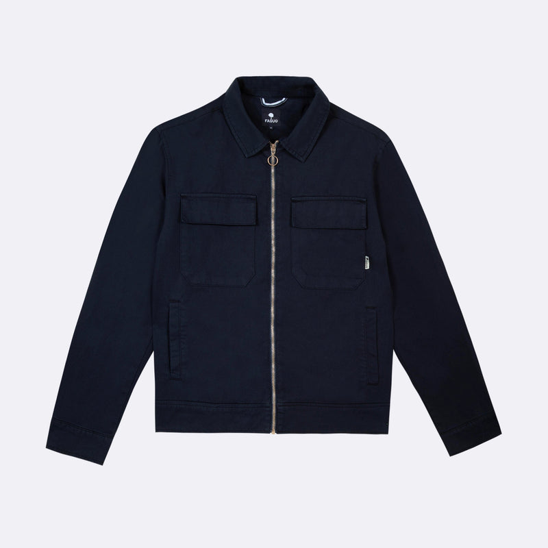 Blouson Marine En Coton Bondy - Homme
