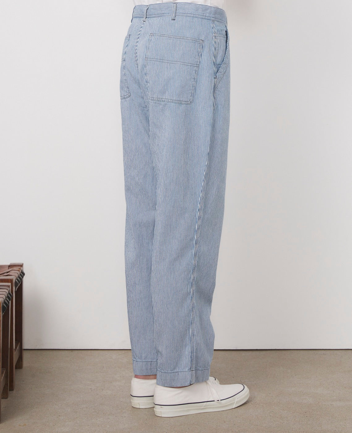 Chinos Preston - Blanco/Índigo - Hombres