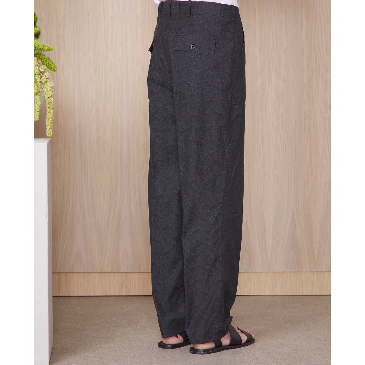 Gregoire No Patches Chino - Faded Black/Grey - Men