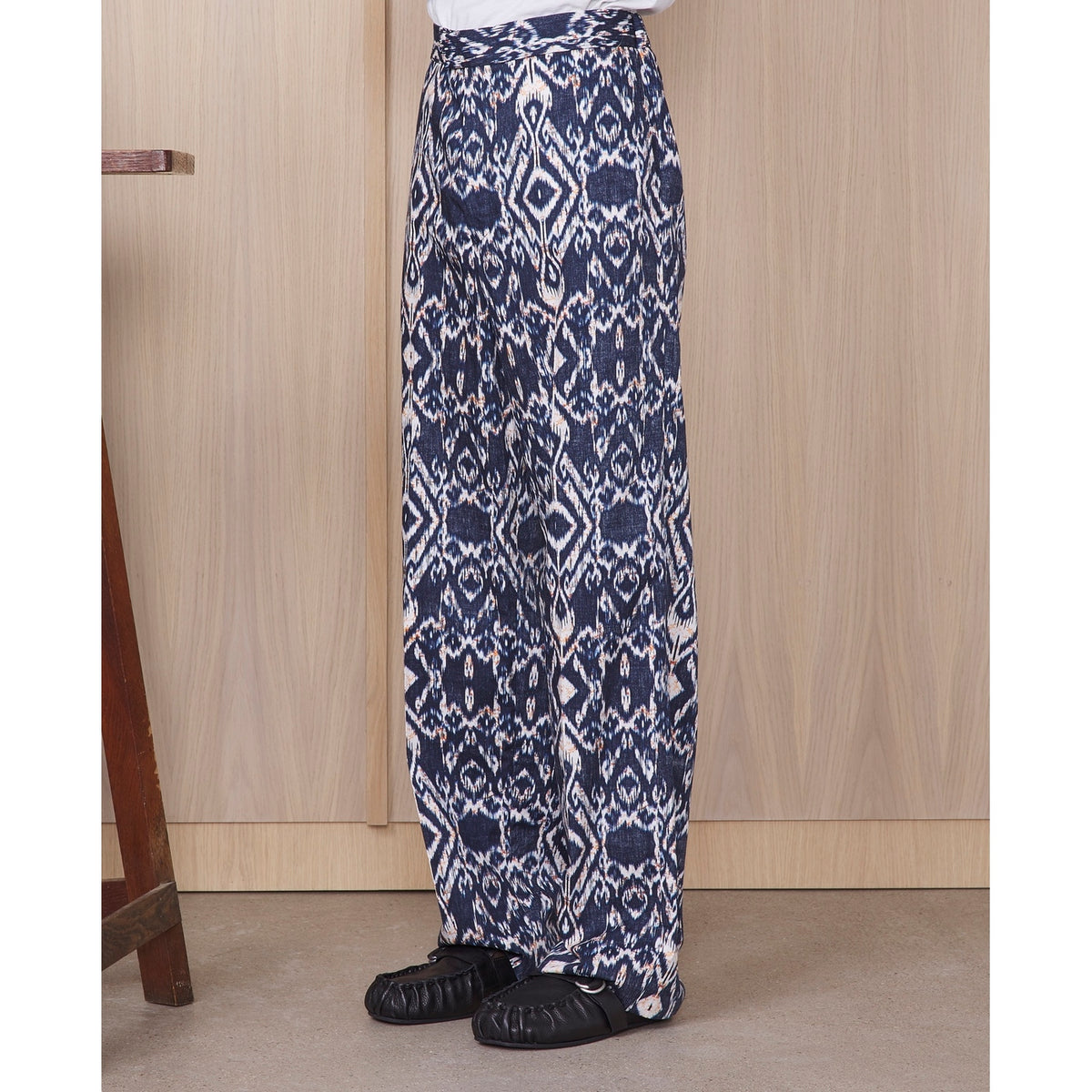 Nash Pants - Navy/Ecru/Orange - Men