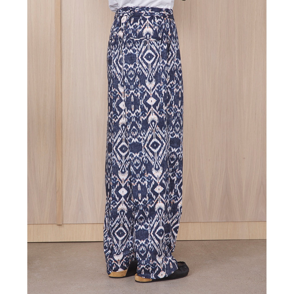 Nash Pants - Navy/Ecru/Orange - Men