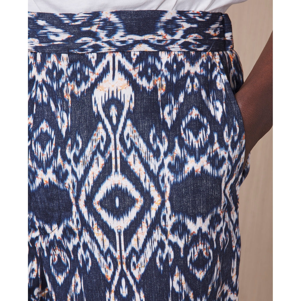 Nash Pants - Navy/Ecru/Orange - Men