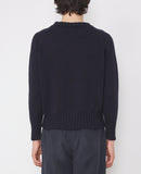 Pulls Ray 5 Gage Cotton Crewneck - Navy