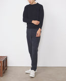 Pulls Ray 5 Gage Cotton Crewneck - Navy