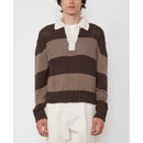 Pull Maxime - Ecru/Cocoa/Taupe - Homme