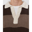 Pull Maxime - Ecru/Cocoa/Taupe - Homme