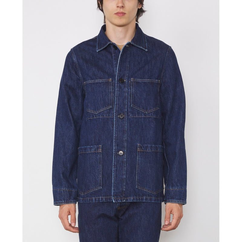 Clayton Jacket - Mid Blue - Man