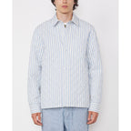 Sur Chemise Harring Quilt Striped Techn Co - Ecru/Blue