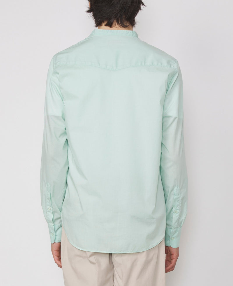 Chemise Auguste Pgmt Dye Light Co Pop - Mint
