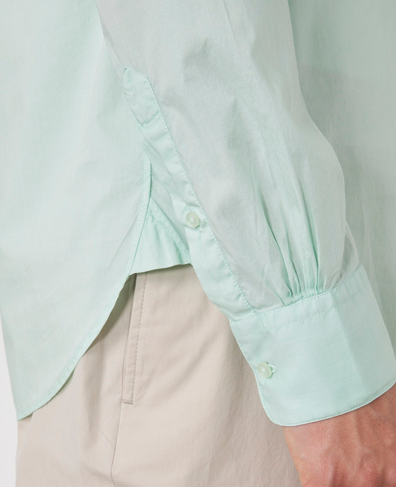 Chemise Auguste Pgmt Dye Light Co Pop - Mint