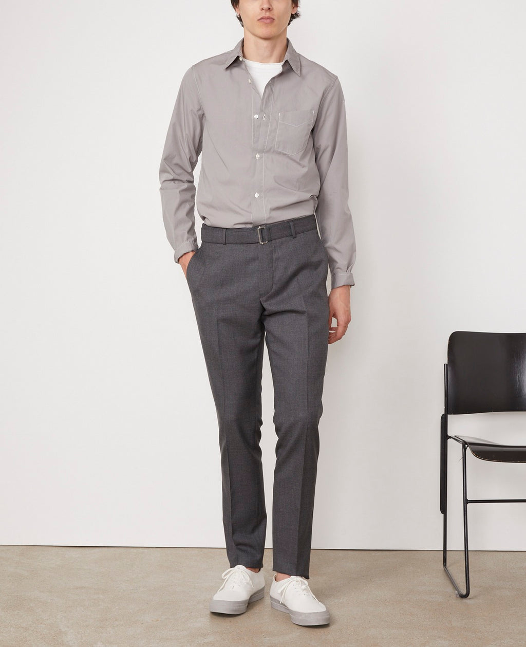 Chemise Emory - Gris Galet - Homme