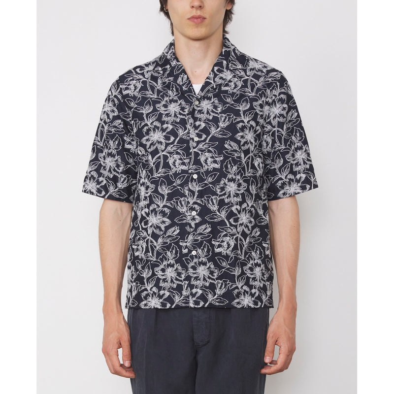 Chemise Eren - Navy/White - Homme