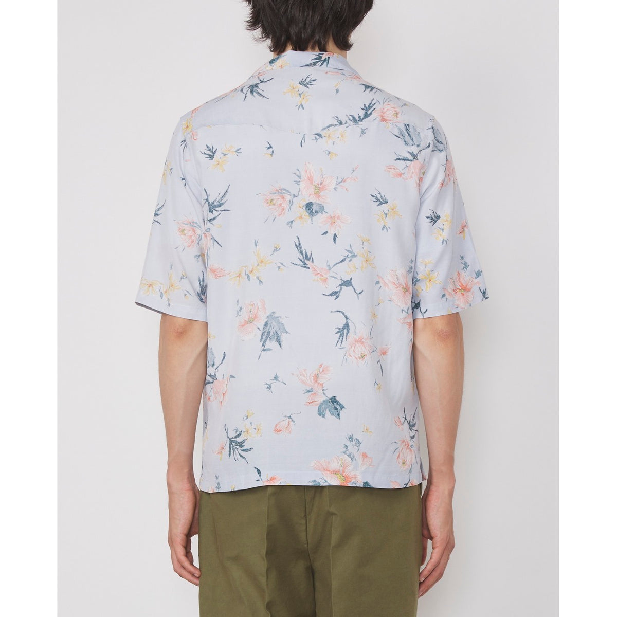Eren SS Shirt - Blue/Orange/Yellow - Men