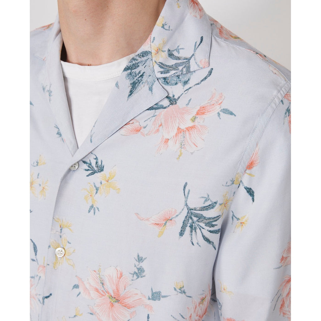 Eren SS Shirt - Blue/Orange/Yellow - Men