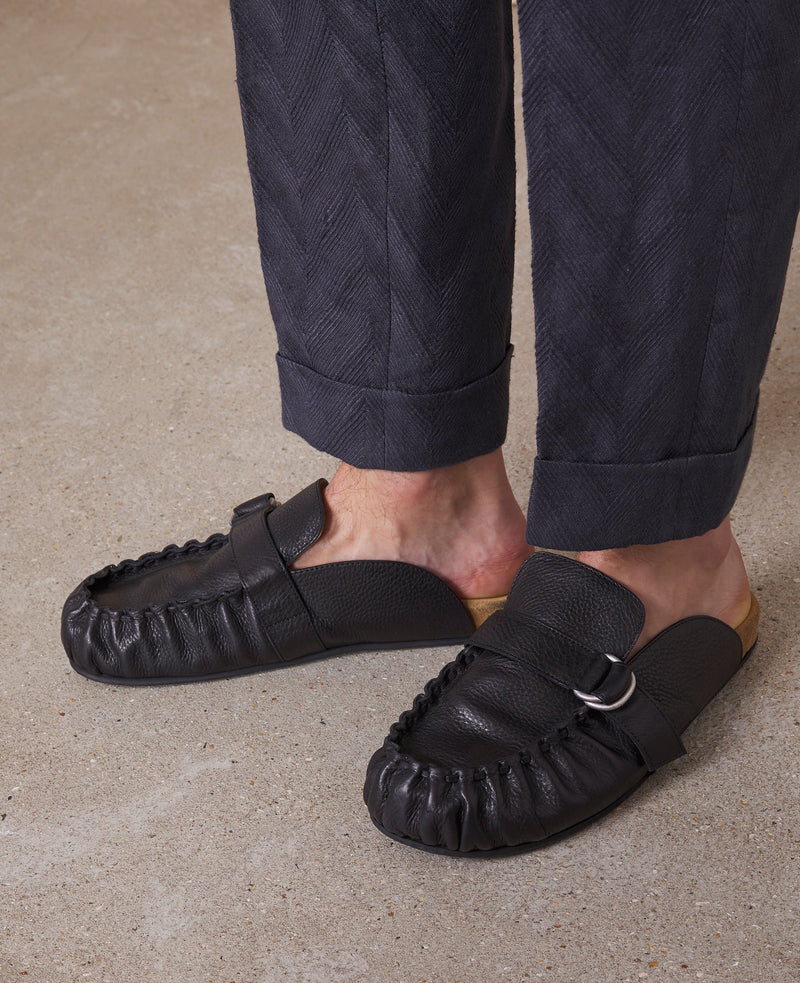 Mules - Black - Homme