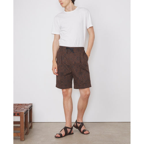 Short Hughes - Brown/Green/Red - Homme