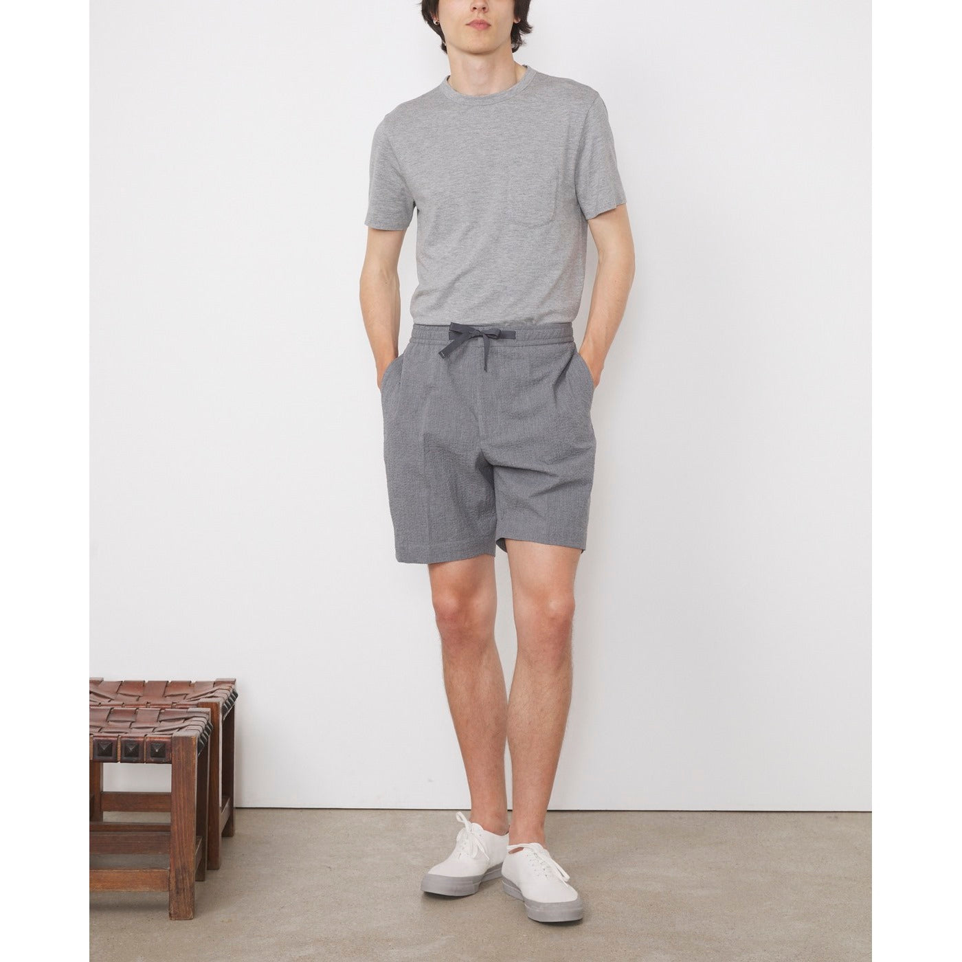 Phil Shorts - Mid Grey - Men's