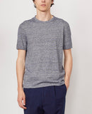 T-Shirt SS - Ecru/Navy - Homme